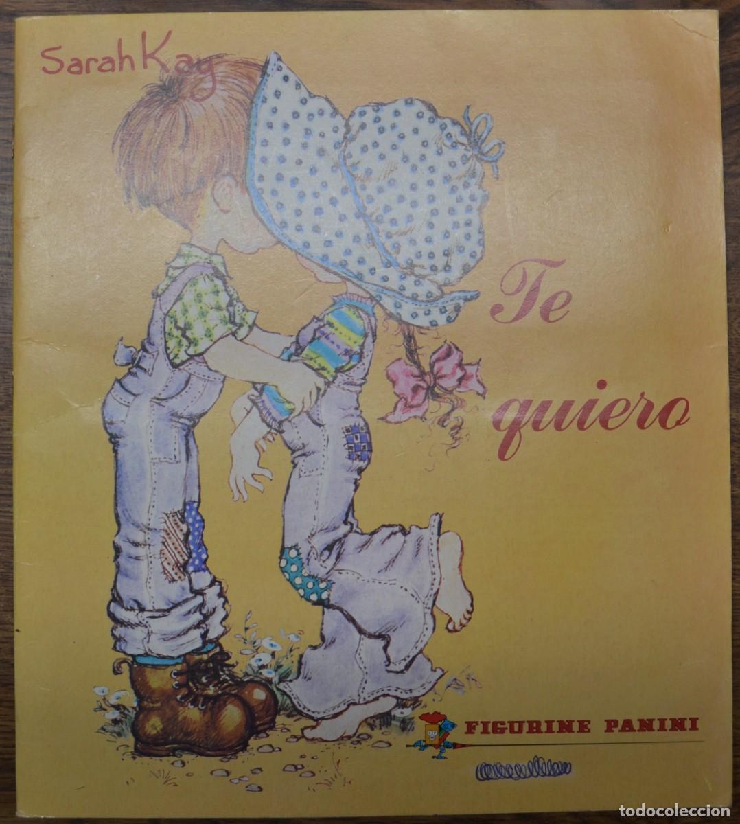 Collectable Albums: &Aacute;LBUM DE CROMOS COMPLETO TE QUIERO - SARAH KAY - PANINI - LOTE 0004