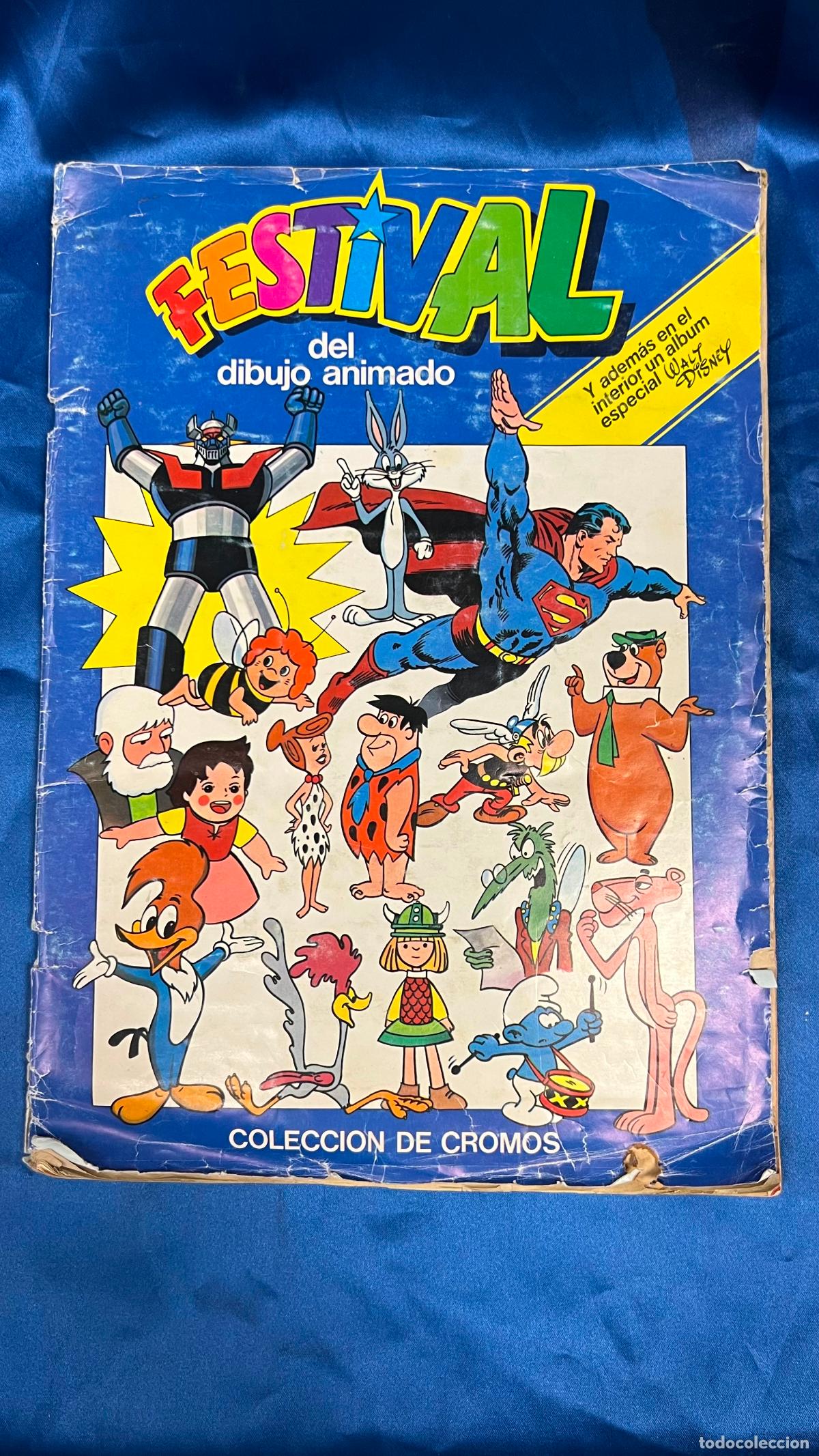 Coleccionismo &aacute;lbum: Festival del dibujo animado 1981 Pacosa Completo