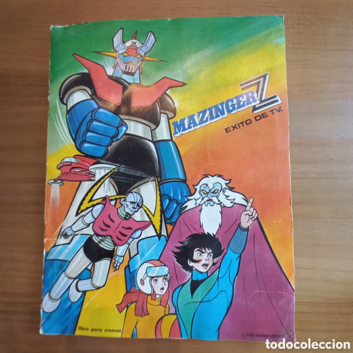 Coleccionismo &aacute;lbum: ALBUM DE CROMOS MAZINGER Z - EDITORIAL FHER COMPLETO