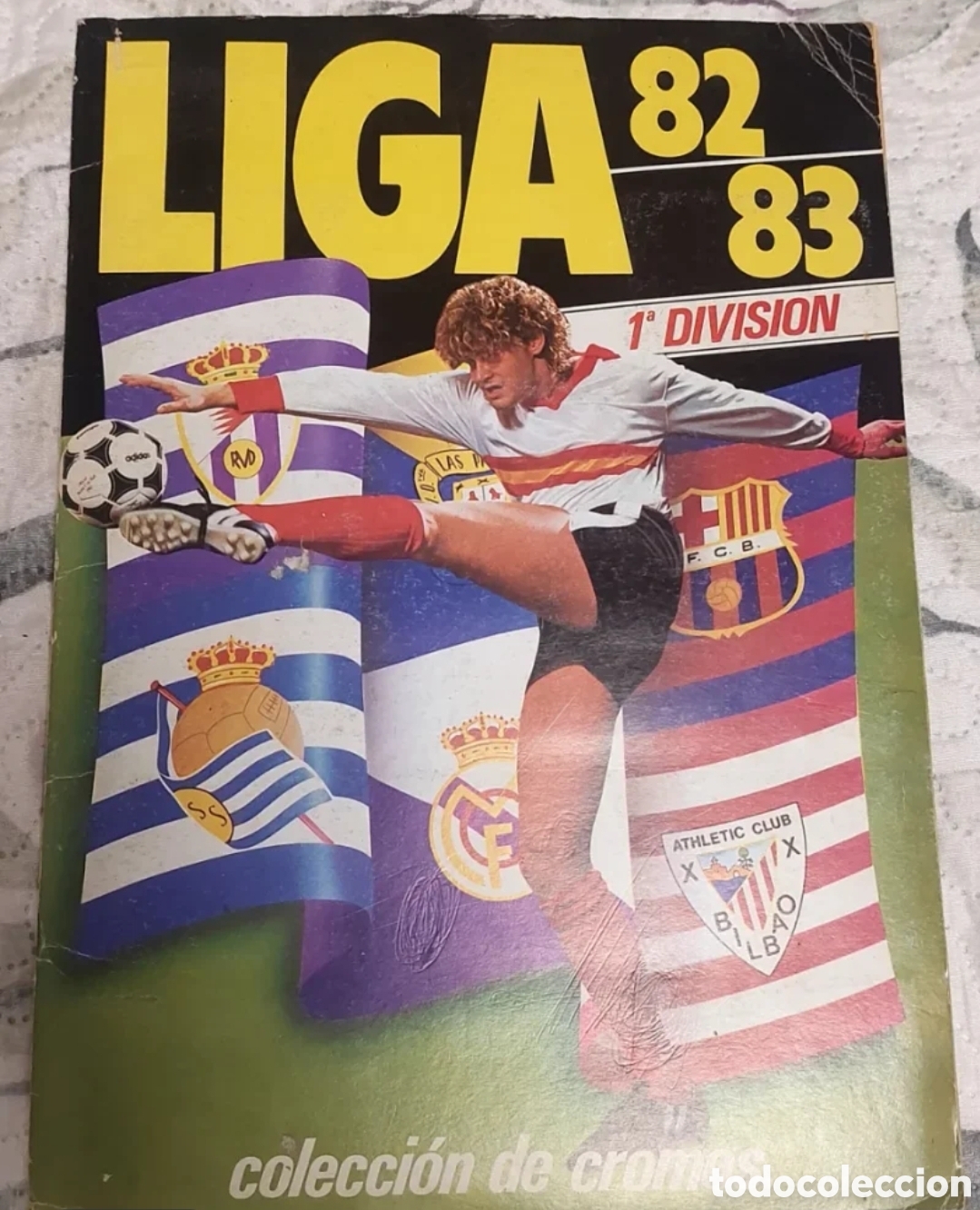 Coleccionismo &aacute;lbum: &Aacute;lbum de Cromos de la Liga 82-83