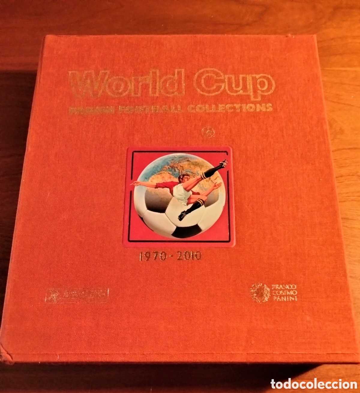 Coleccionismo &aacute;lbum: ALBUM LIBRO FASCIMIL TAPA DURA (DENTRO DOS VOLUMENES) MUNDIALES. WORLD CUP. 1970-2010 PANINI