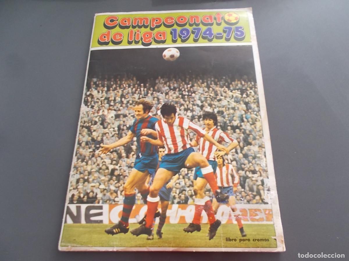 Coleccionismo &aacute;lbum: ALBUM FHER LIGA 1974-1975