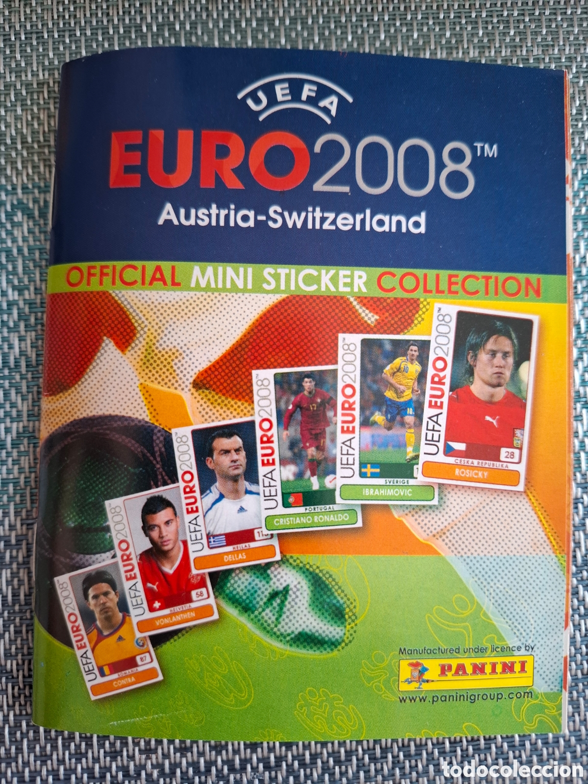 Coleccionismo &aacute;lbum: Album mini Euro 2008 completo