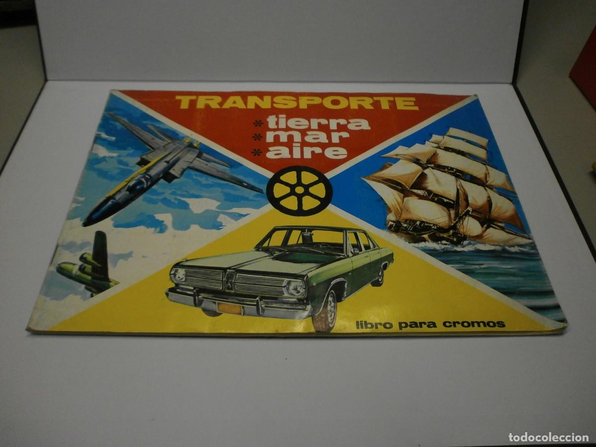 Coleccionismo &aacute;lbum: album completo fher transporte tierra mar aire 1968 muy raro buen estado estado