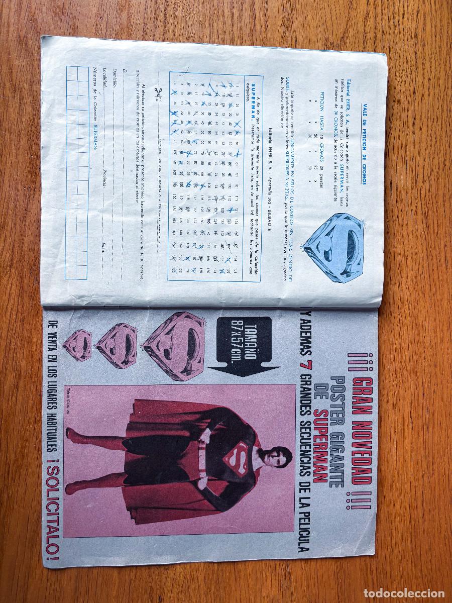 Coleccionismo &aacute;lbum: superman, album de la pelicula. - Foto 14