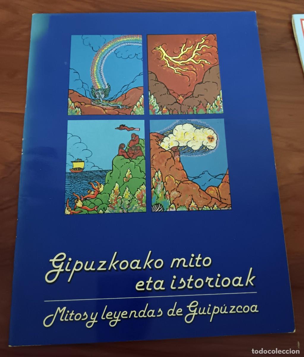 Coleccionismo &aacute;lbum: &Aacute;LBUM COMPLETO MITOS Y LEYENDAS DE GUIP&Uacute;ZCOA GIPUZKOAKO MITO ETA ISTORIOAK M. IN&Eacute;S SAINZ DE ELVIRA