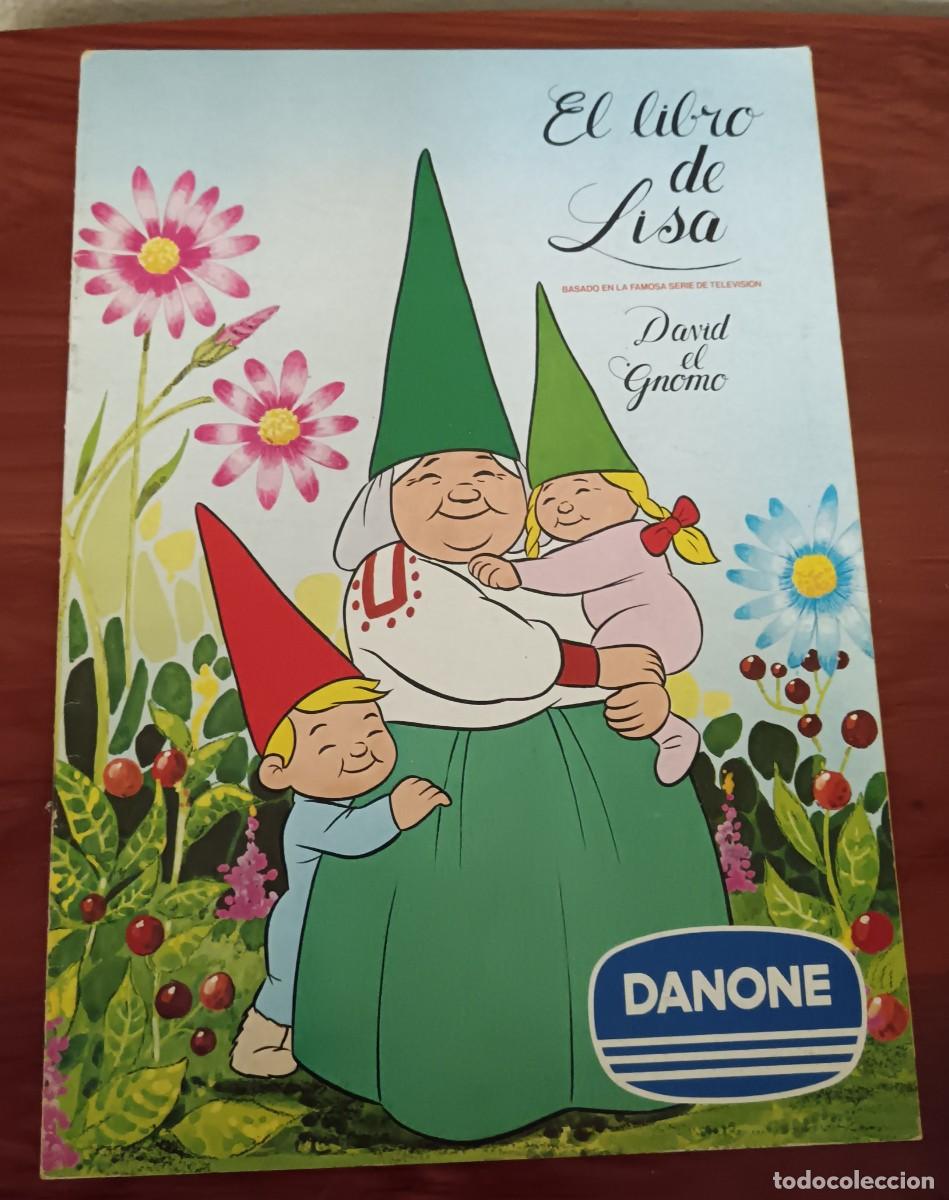Coleccionismo &aacute;lbum: &Aacute;LBUM COMPLETO EL LIBRO DE LISA DAVID EL GNOMO DANONE A&Ntilde;O 1985