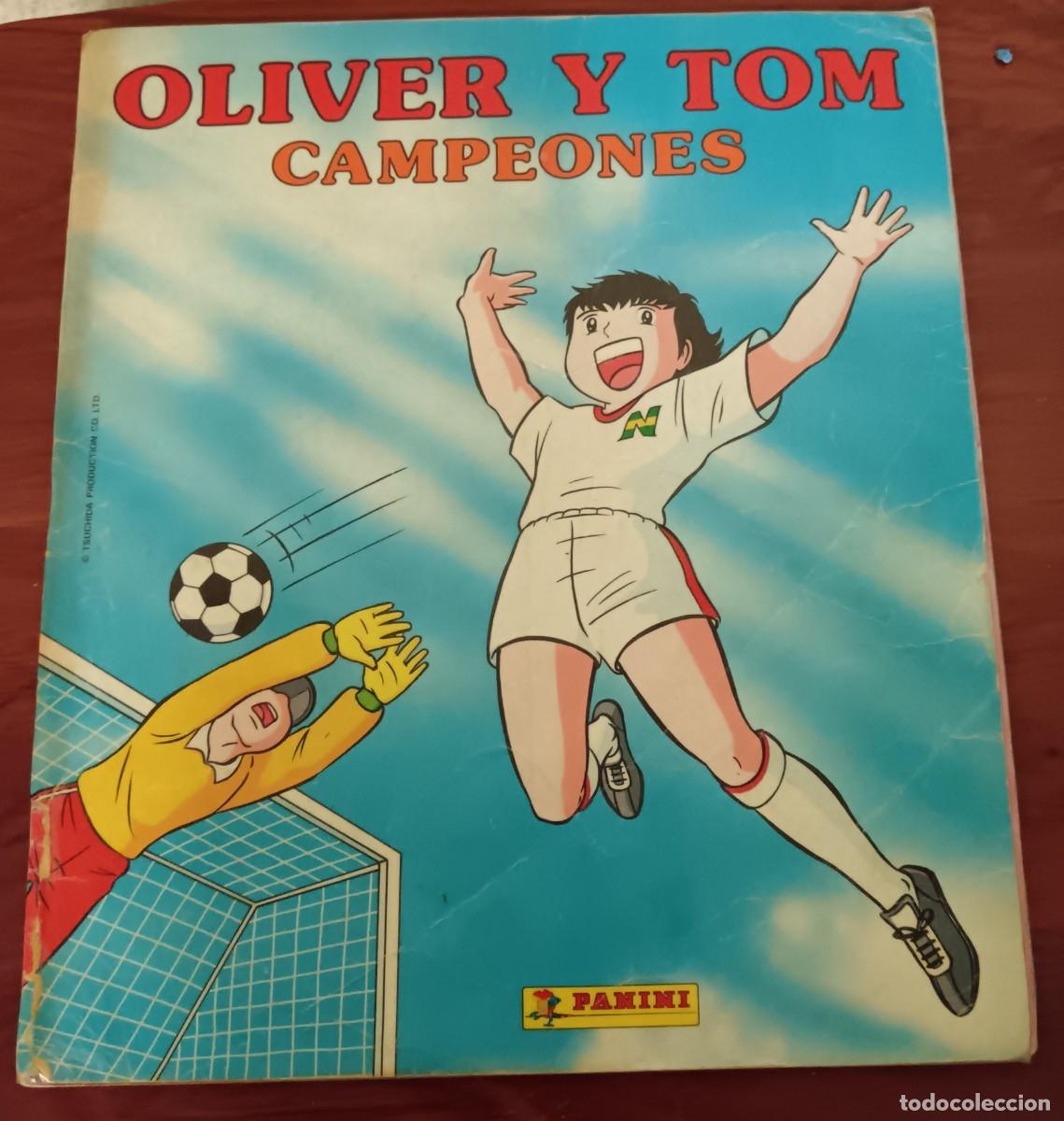 Coleccionismo &aacute;lbum: &Aacute;LBUM COMPLETO OLIVER Y TOM CAMPEONES PANINI