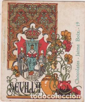Coleccionismo &aacute;lbum: Sevilla. Cromo postal. Chocolates Jaime Boix