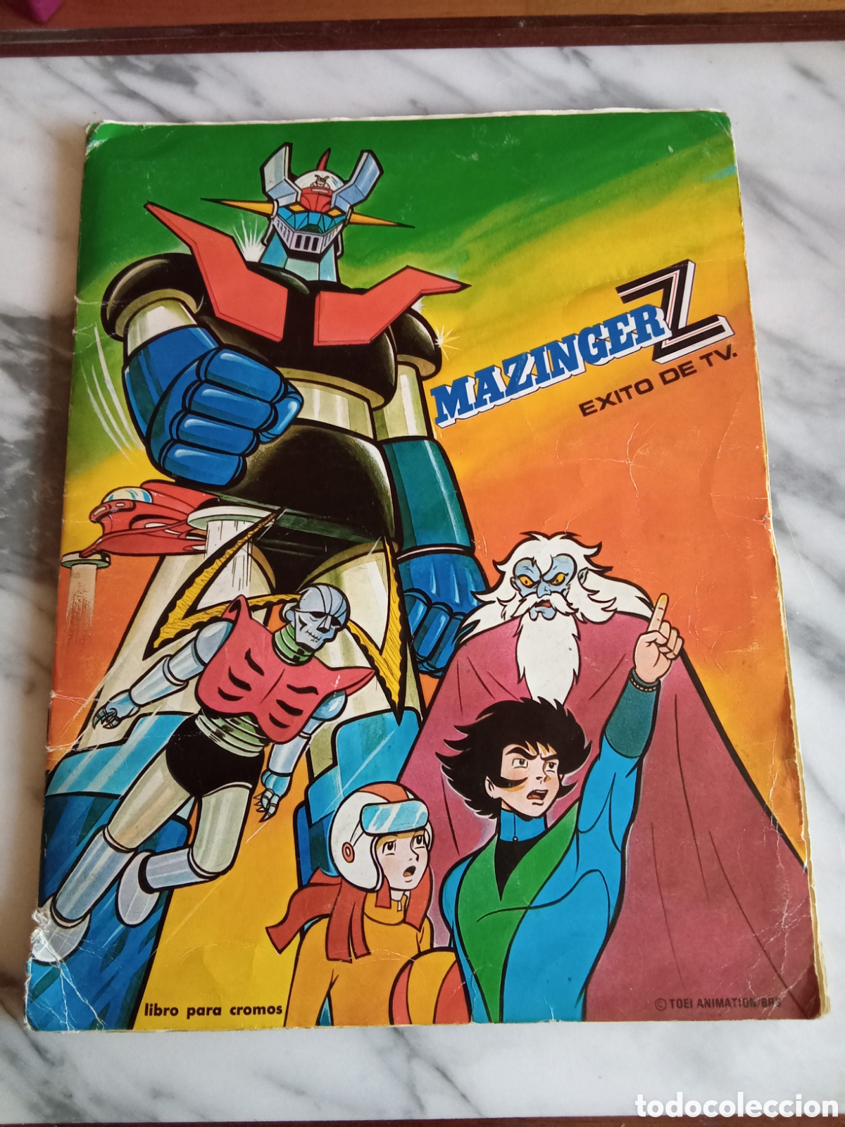Coleccionismo &aacute;lbum: Album de Cromos Mazinger Z 1978 Completo