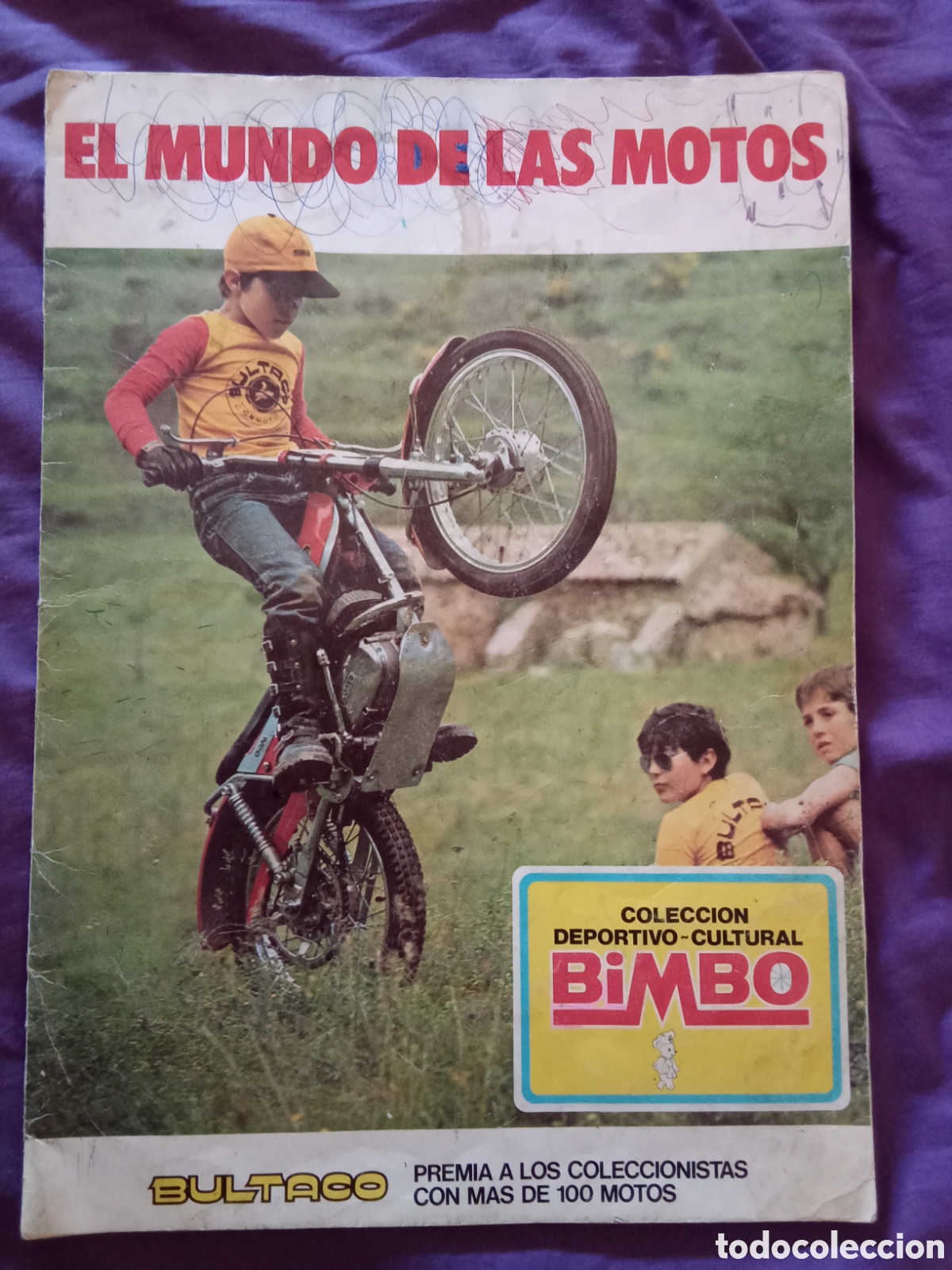 Collectable Albums: Album de Cromos Bimbo El Mundo de Las Motos Completo