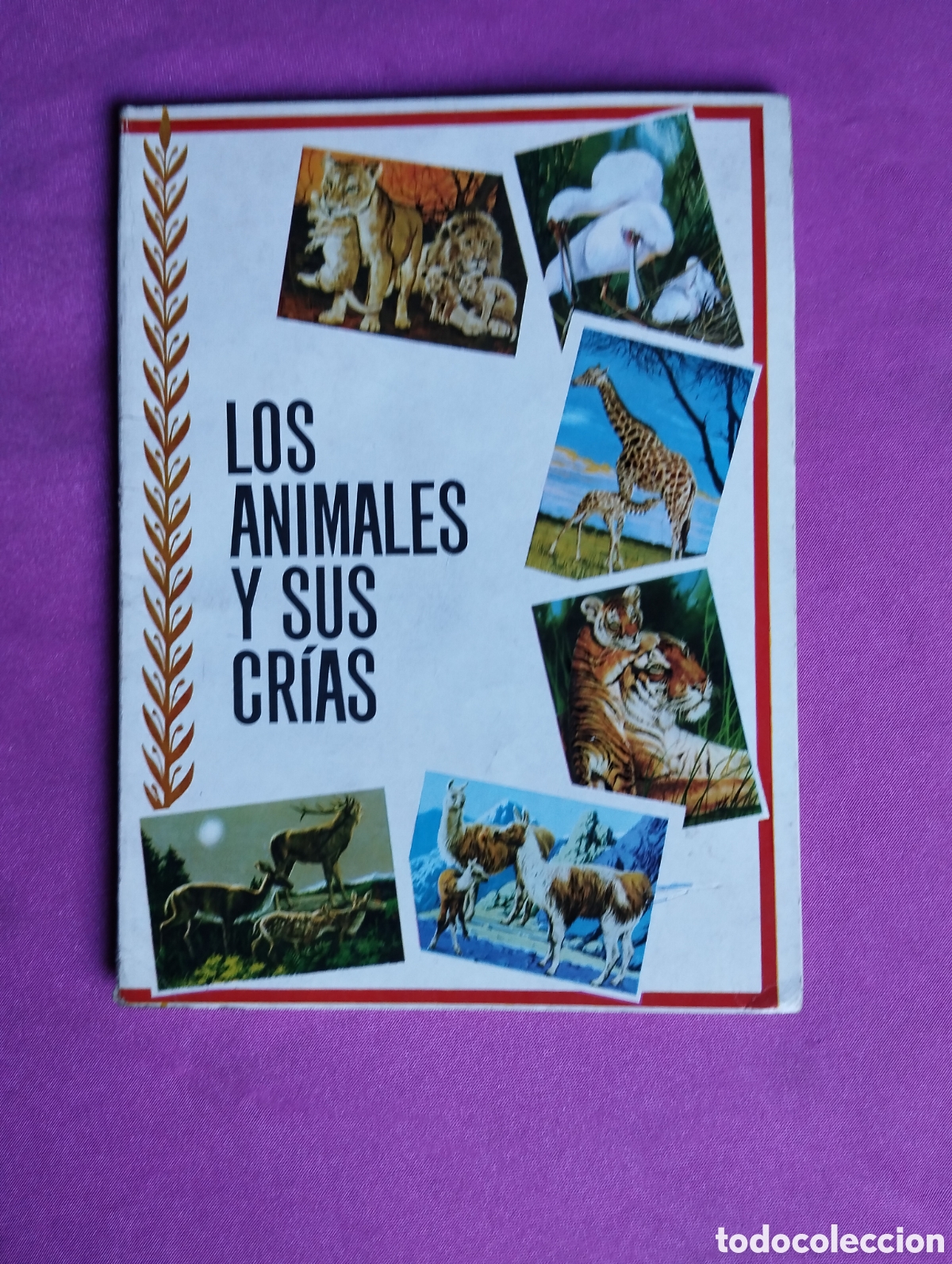 Coleccionismo &aacute;lbum: LOS ANIMALES Y SUS CRIAS ALBUM COMPLETO FERMA L41 4