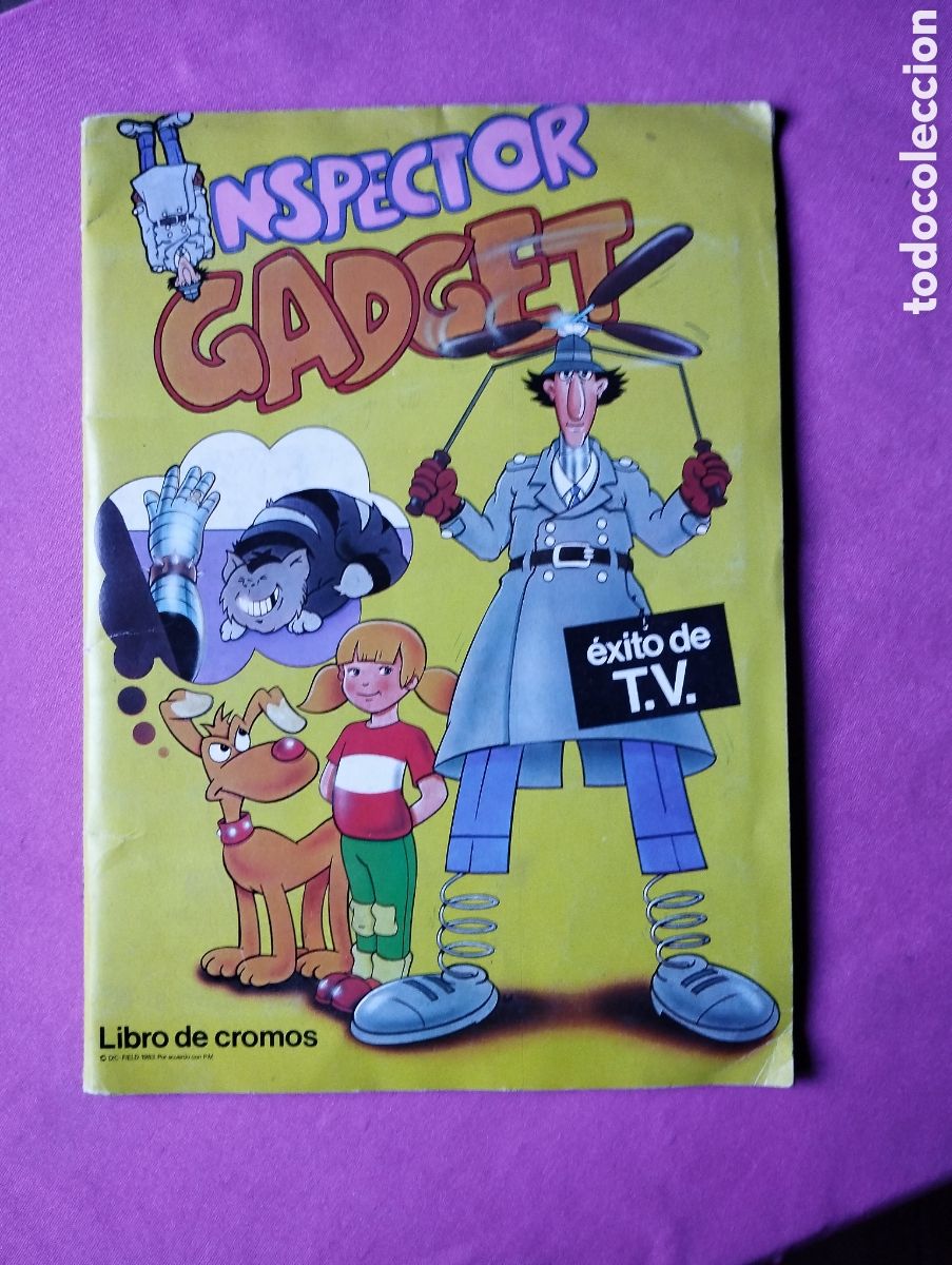 Coleccionismo &aacute;lbum: INSPECTOR GADGET ALBUM COMPLETO L41 4 3