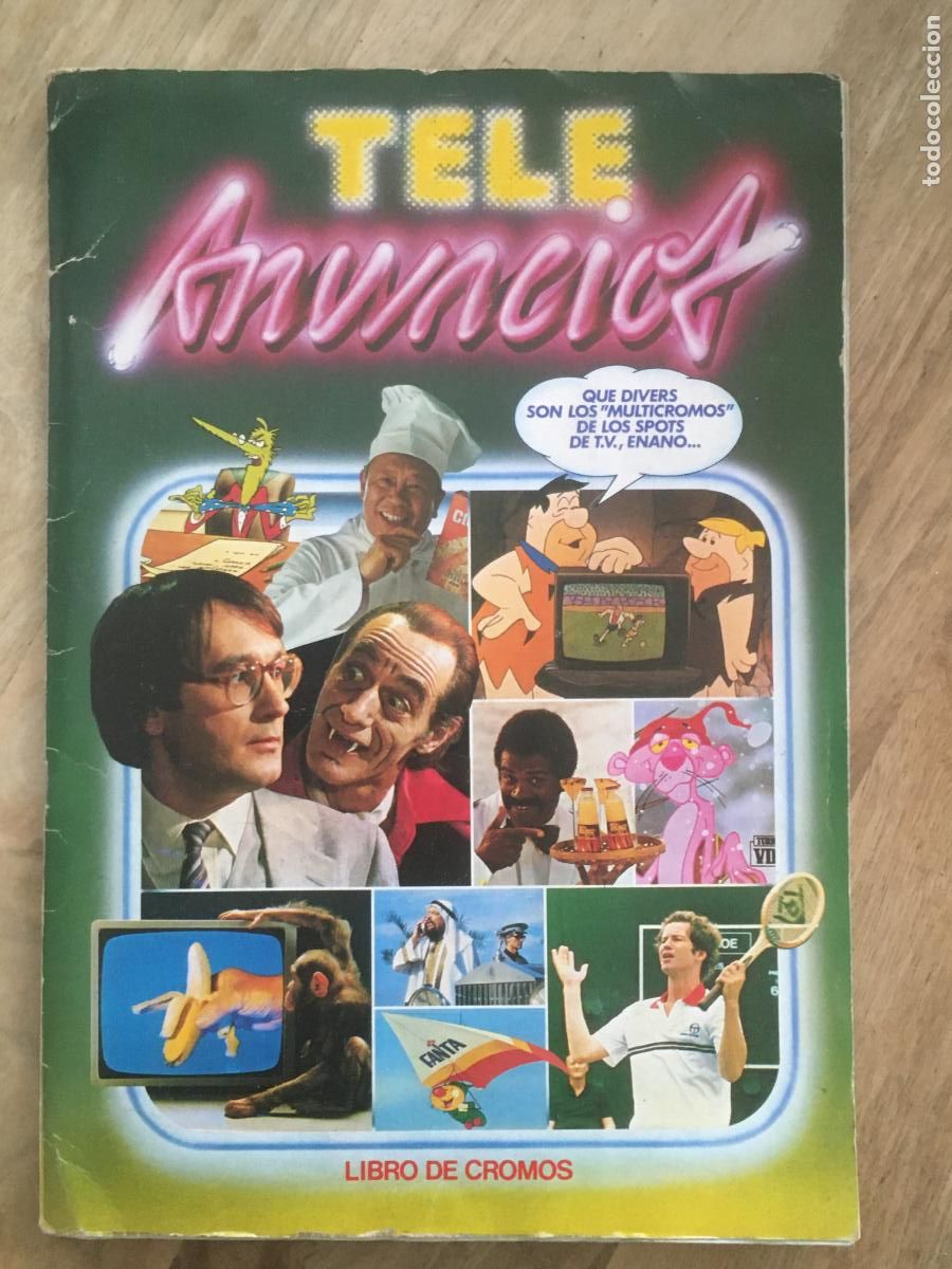 Sammeln Sammelalbum: tele anuncios ediciones este album de cromos completo perfecto estado como nuevo
