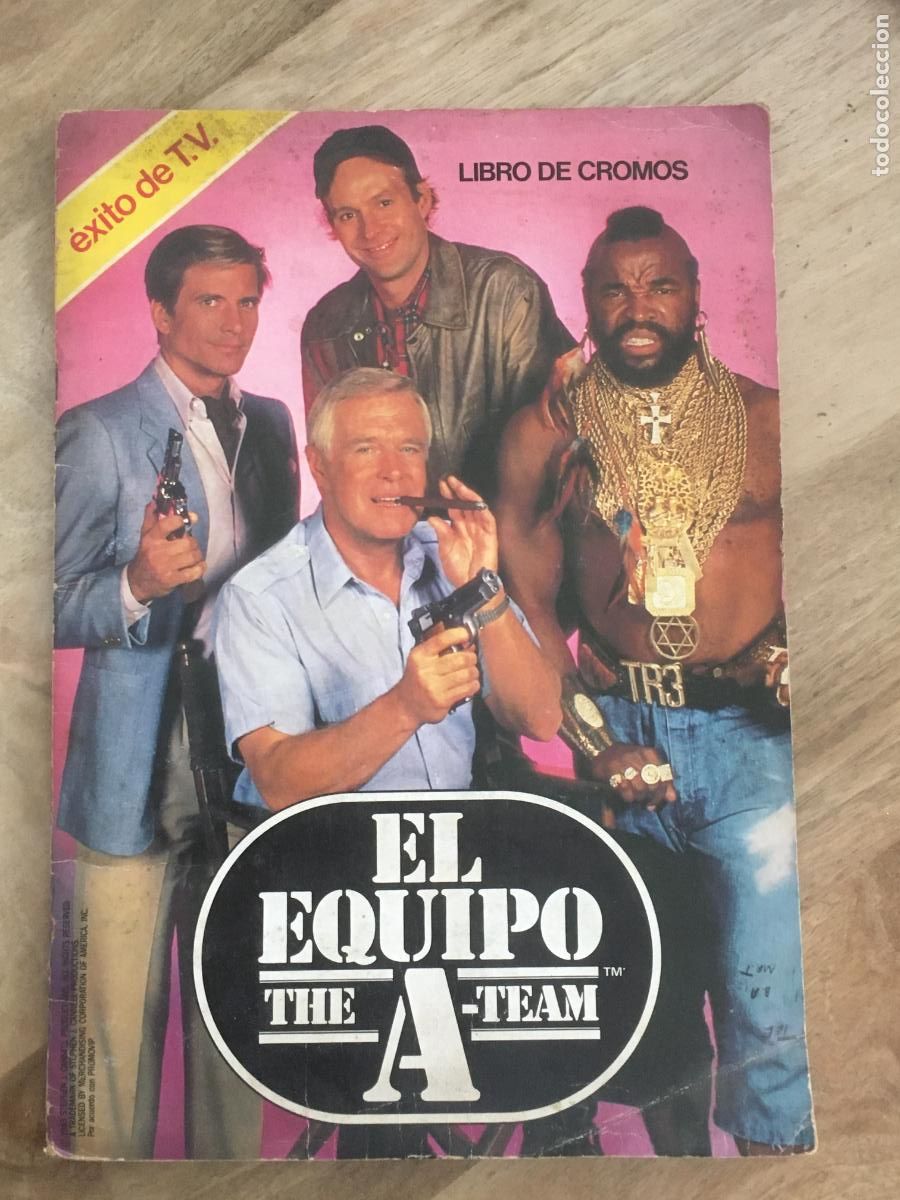 Coleccionismo &aacute;lbum: el equipo A ediciones este album de cromos completo muy buen estado