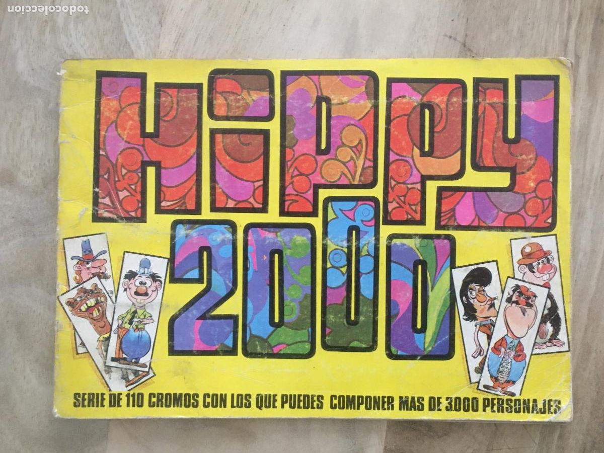 Coleccionismo &aacute;lbum: hippy 2000 bruguera album de cromos muy completo muy buen estado
