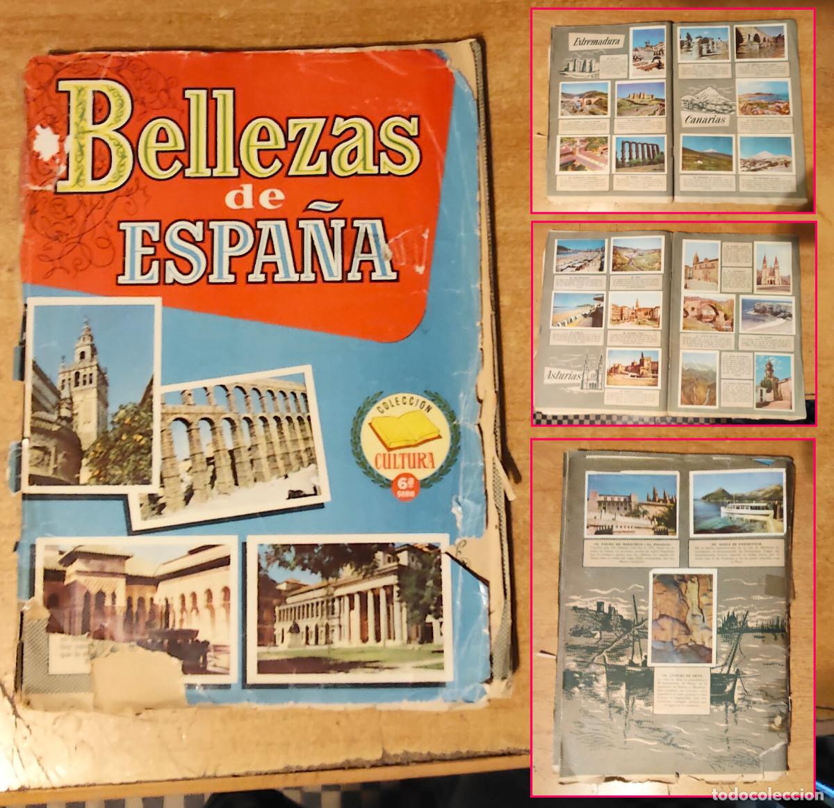 Coleccionismo &aacute;lbum: album de cromos Bellezas de Espa&ntilde;a - 1959 - Faltan 3 cromos - ver foto