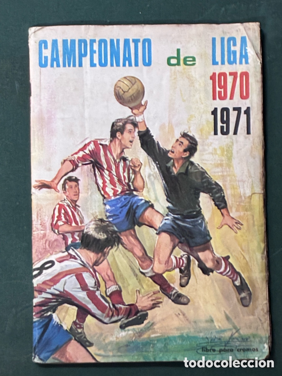 Coleccionismo &aacute;lbum: DISGRA - FHER - CAMPEONATO DE LIGA 70 71 - 1970 1971 - ALBUM COMPLETO
