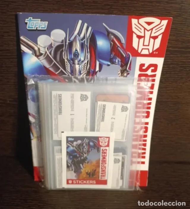 Coleccionismo &aacute;lbum: Transformers coleccion completa 192 cromos + especiales sin pegar + album vacio nuevo