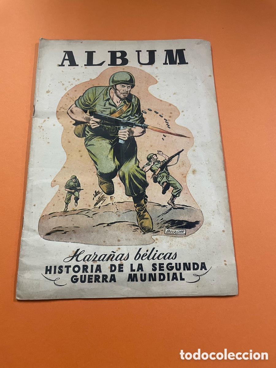 Coleccionismo &aacute;lbum: Toray -&Aacute;lbum Haza&ntilde;as B&eacute;licas ,Historia De La Segunda Guerra Mundial 1-Album Completo