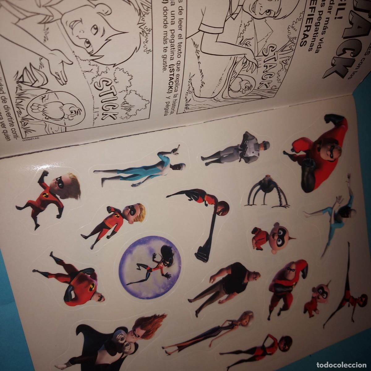 Coleccionismo &aacute;lbum: &Aacute;LBUM STICK STACK 79 LOS INCREIBLES PANINI - Foto 2