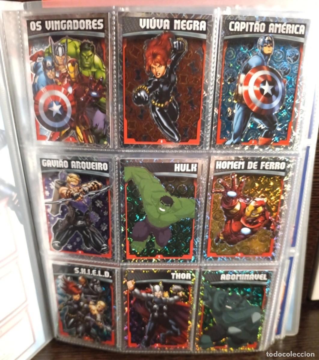 Coleccionismo &aacute;lbum: Avengers 208 cromos + 2 limitada completa colecci&oacute;n ed Portugal