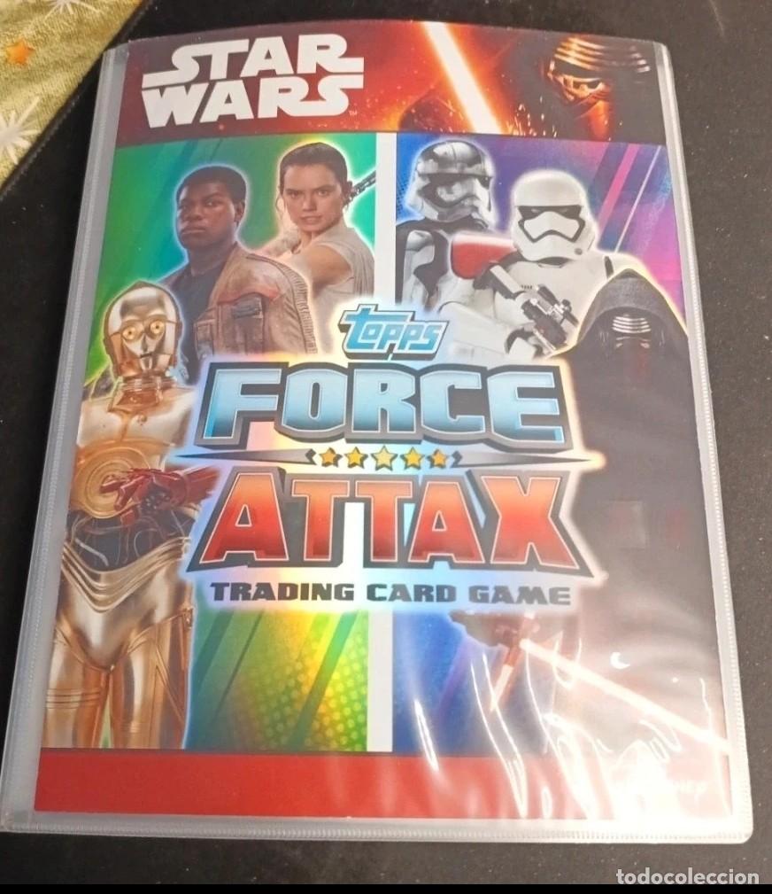 Coleccionismo &aacute;lbum: Star Wars Force Attax 224 cromos + 9 limitadas Edici&oacute;n Portugal