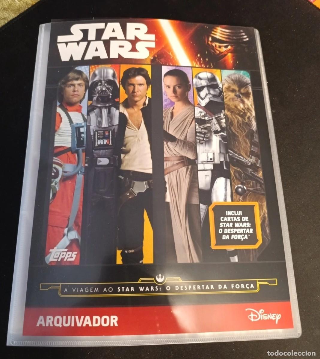Coleccionismo &aacute;lbum: Star Wars O Derspertar da Forca 207 cards + 5 limitada ed Portugal El Despertar de la fuerza