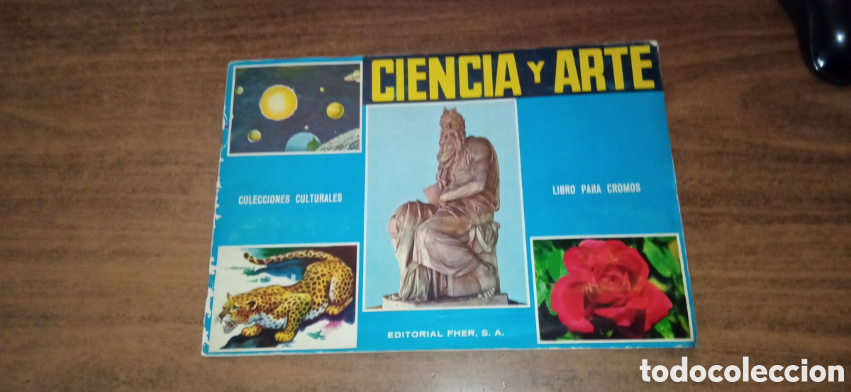 Coleccionismo &aacute;lbum: ALBUM CIENCIA Y ARTE COMPLETO CON 350 CROMOS (EDITORIAL FHER, 1967) - VER FOTOS Y LEER DESCRIPCION