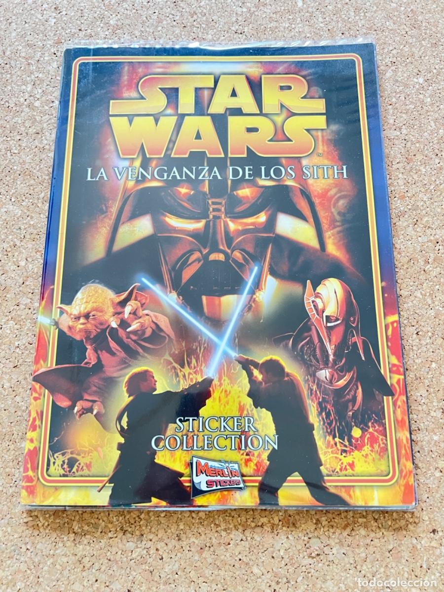 Coleccionismo &aacute;lbum: &Aacute;lbum de cromos STAR WARS LA VENGANZA DE LOS SITH completo con p&oacute;ster