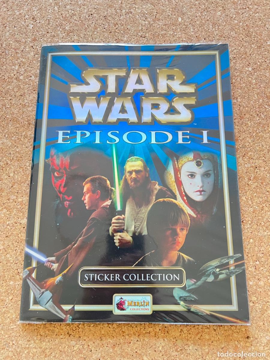 Coleccionismo &aacute;lbum: &Aacute;lbum de cromos STAR WARS EPISODE I completo