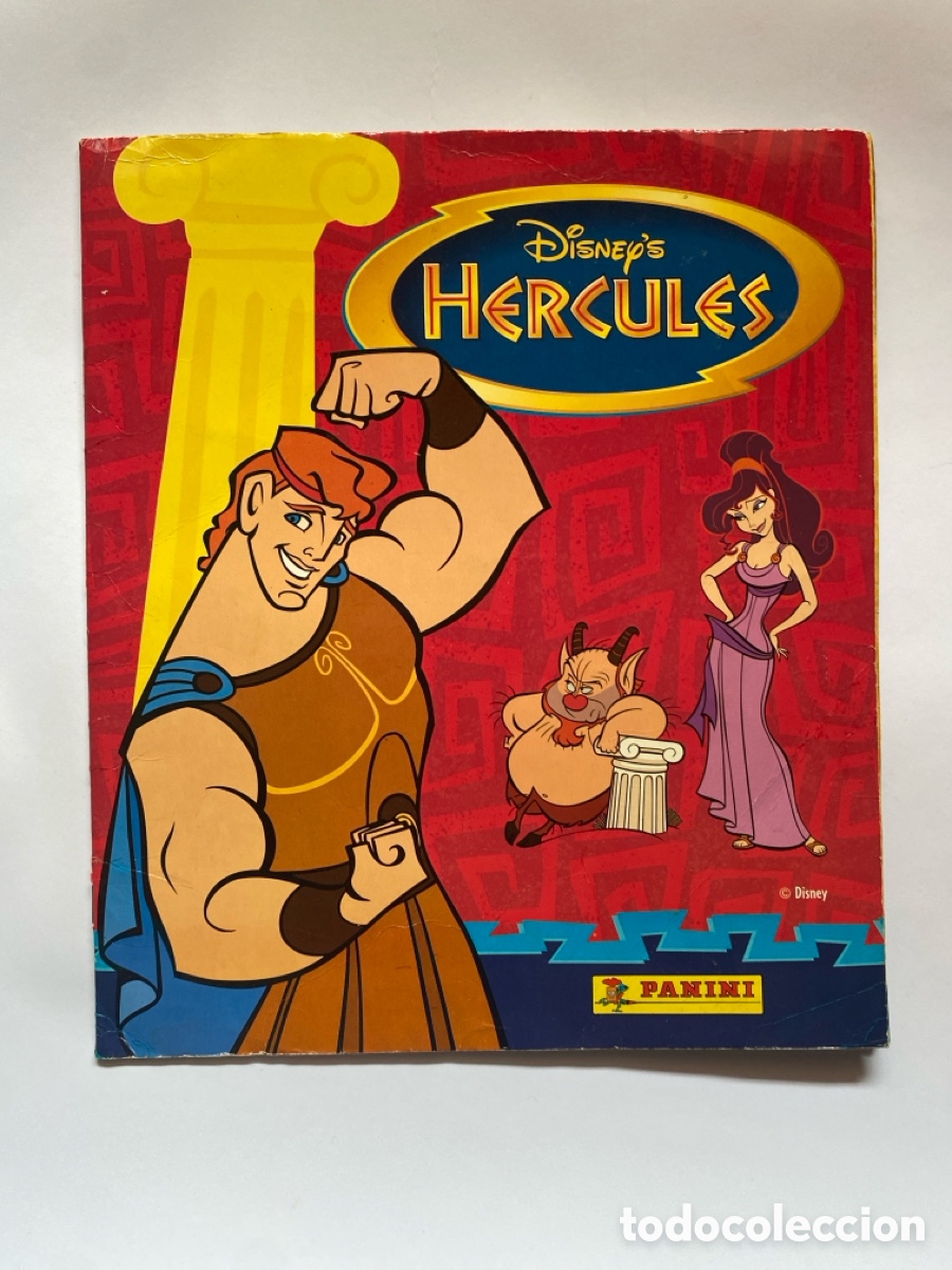 Coleccionismo &aacute;lbum: Alb&uacute;m cromos Hercules Disney COMPLETO