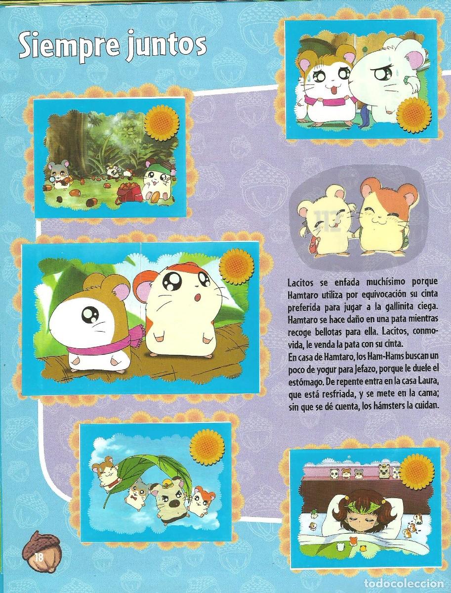 Coleccionismo &aacute;lbum: HAMTARO - PANINI - COMPLETO - Foto 7