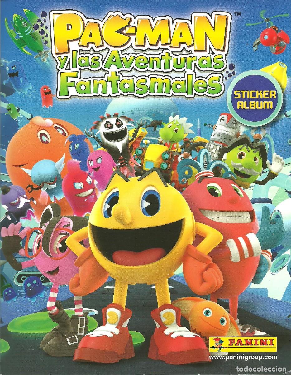 Coleccionismo &aacute;lbum: PAC-MAN Y LAS AVENTURAS FANTASMALES - PANINI - COMPLETO