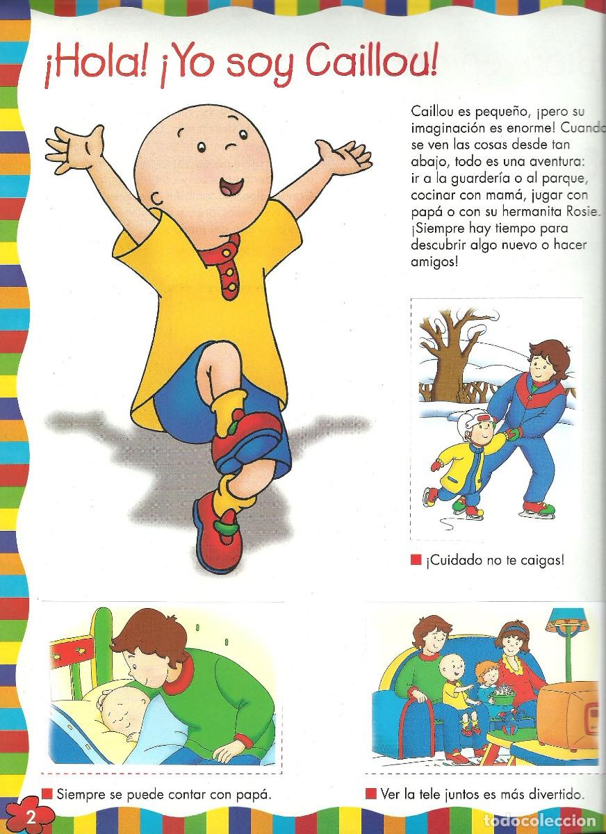 Coleccionismo &aacute;lbum: CAILLOU - PANINI - COMPLETO - Foto 2