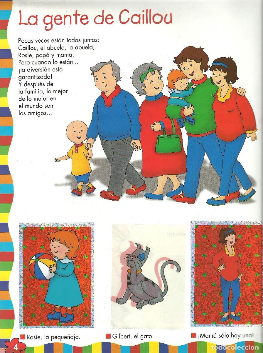 Coleccionismo &aacute;lbum: CAILLOU - PANINI - COMPLETO - Foto 3
