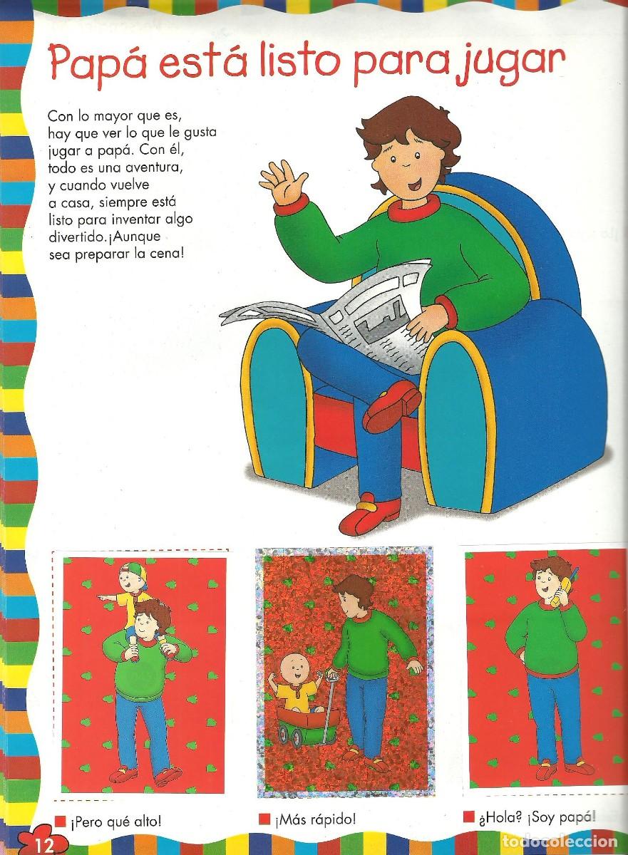 Coleccionismo &aacute;lbum: CAILLOU - PANINI - COMPLETO - Foto 4