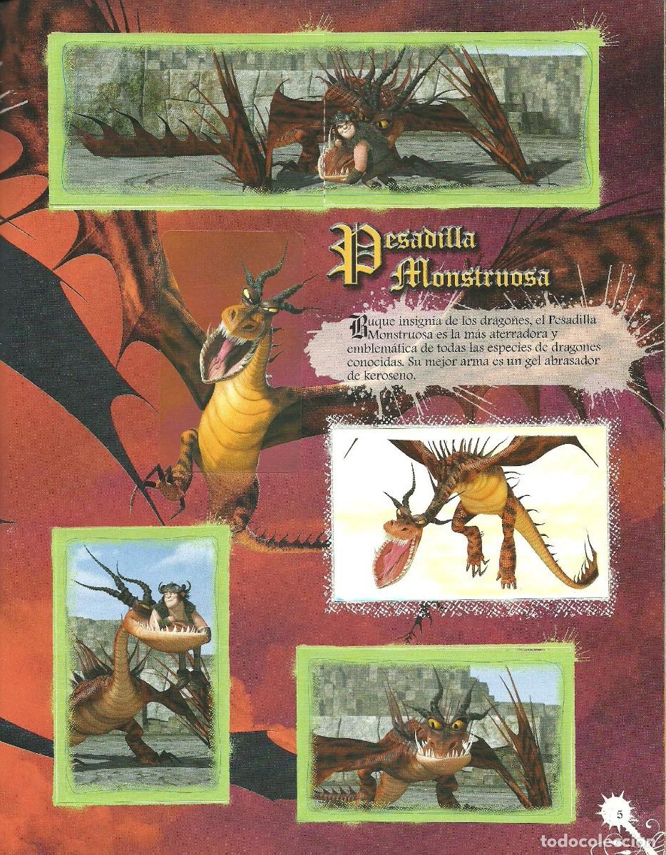 Coleccionismo &aacute;lbum: COMO ENTRENAR A TU DRAGON - PANINI - COMPLETO - Foto 5