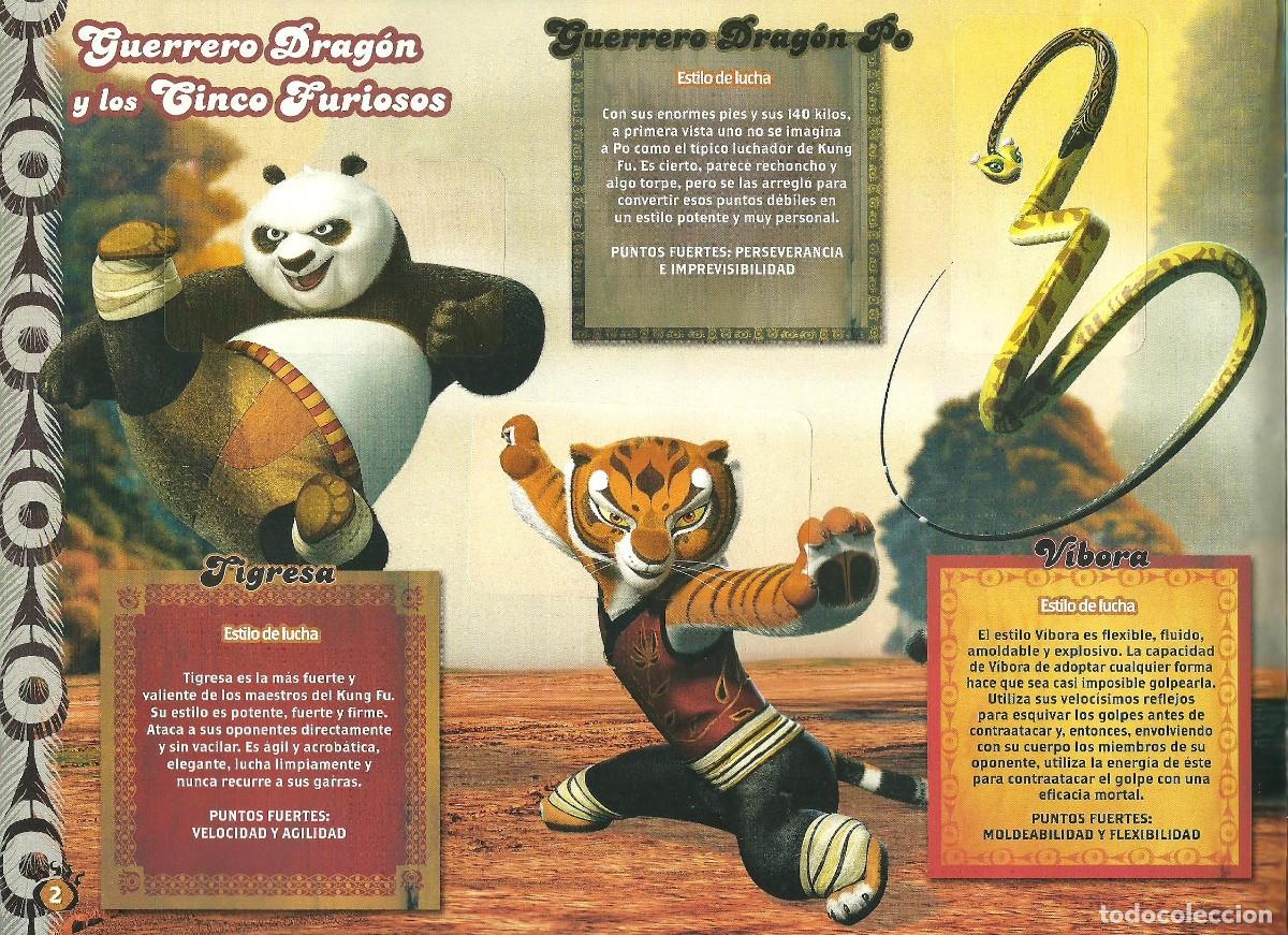 Coleccionismo &aacute;lbum: KUNG FU PANDA 2 - PANINI - COMPLETO - Foto 3