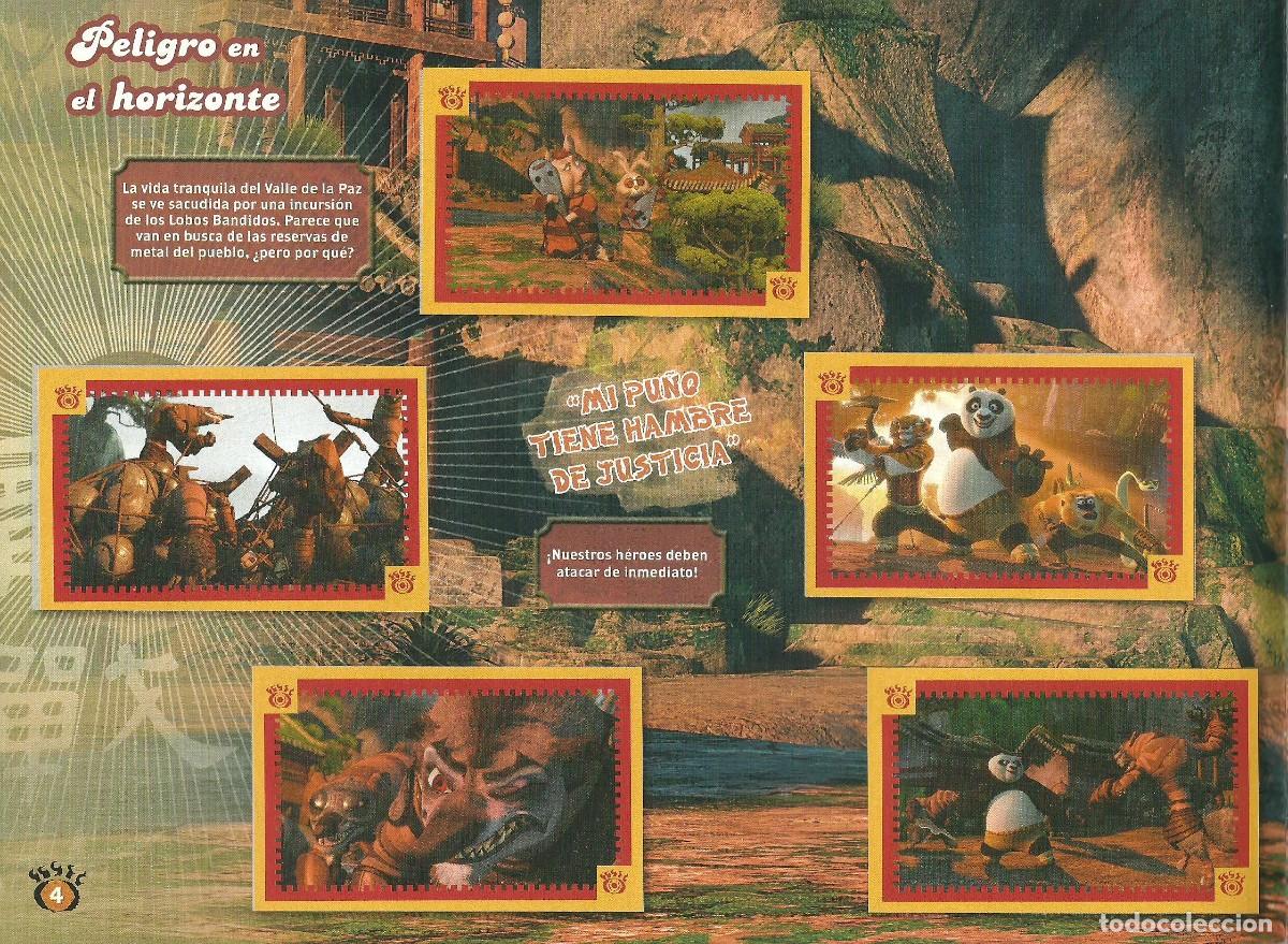 Coleccionismo &aacute;lbum: KUNG FU PANDA 2 - PANINI - COMPLETO - Foto 4