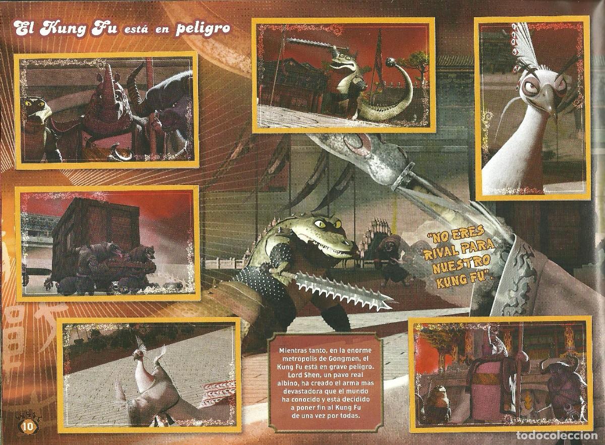 Coleccionismo &aacute;lbum: KUNG FU PANDA 2 - PANINI - COMPLETO - Foto 5