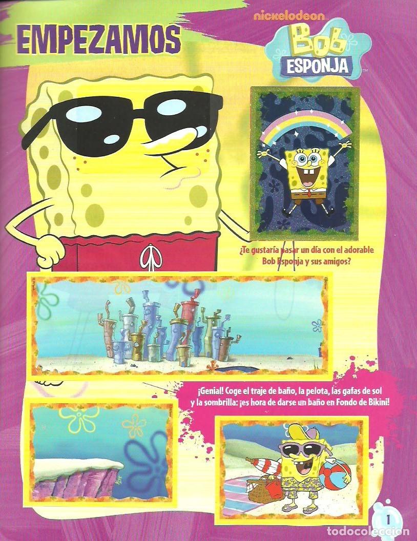 Coleccionismo &aacute;lbum: BOB ESPONJA NO STOP - PANINI - COMPLETO - Foto 2