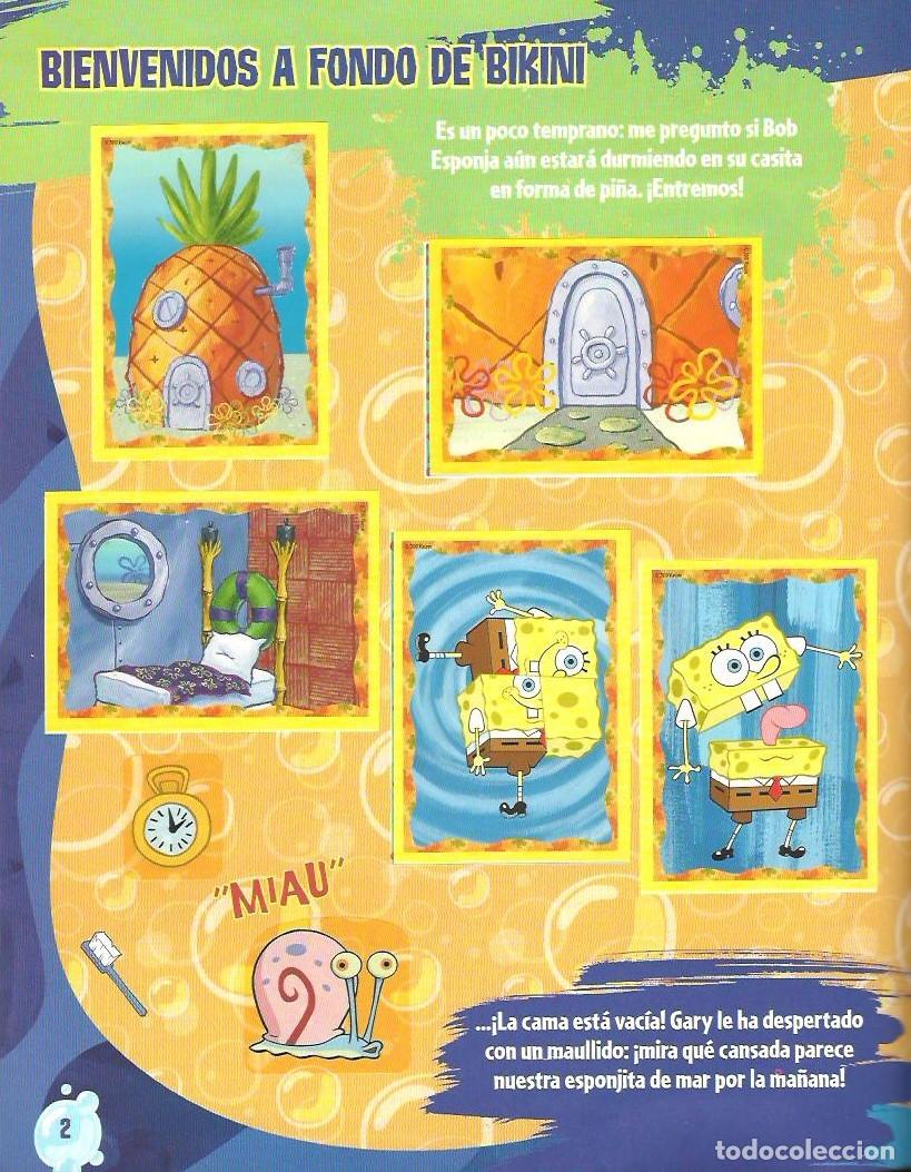 Coleccionismo &aacute;lbum: BOB ESPONJA NO STOP - PANINI - COMPLETO - Foto 3