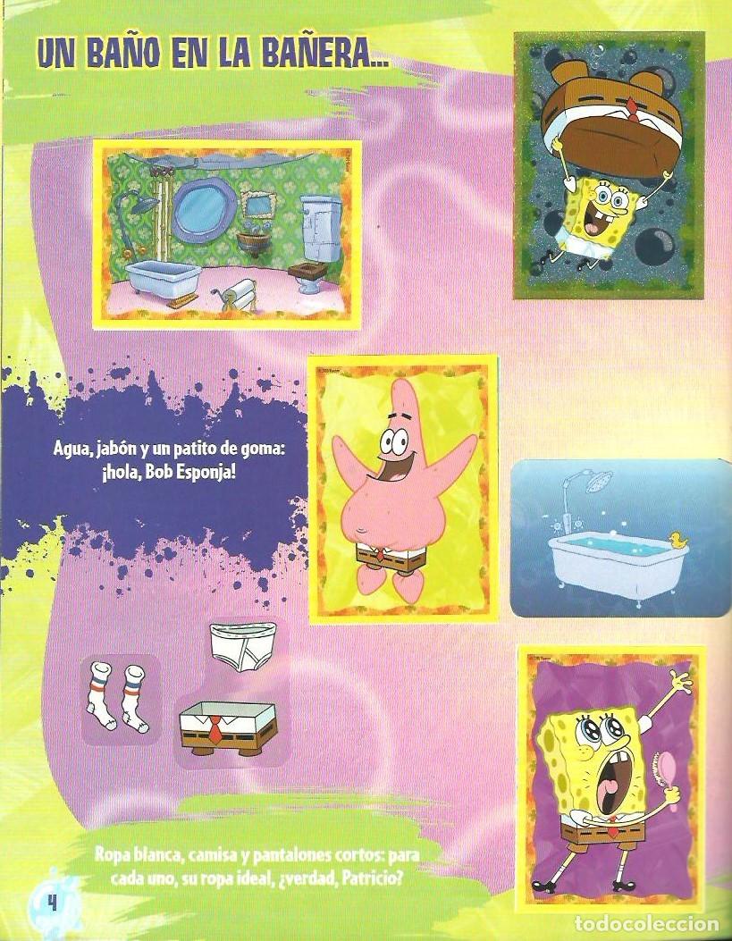 Coleccionismo &aacute;lbum: BOB ESPONJA NO STOP - PANINI - COMPLETO - Foto 4