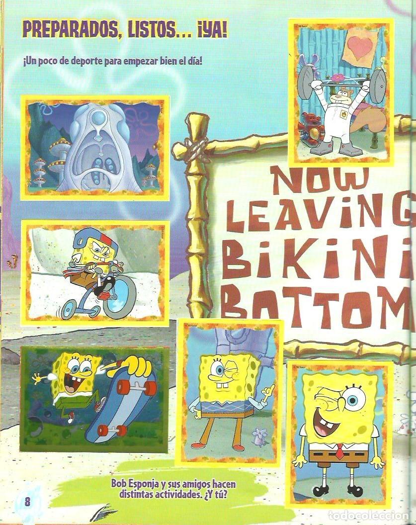 Coleccionismo &aacute;lbum: BOB ESPONJA NO STOP - PANINI - COMPLETO - Foto 6