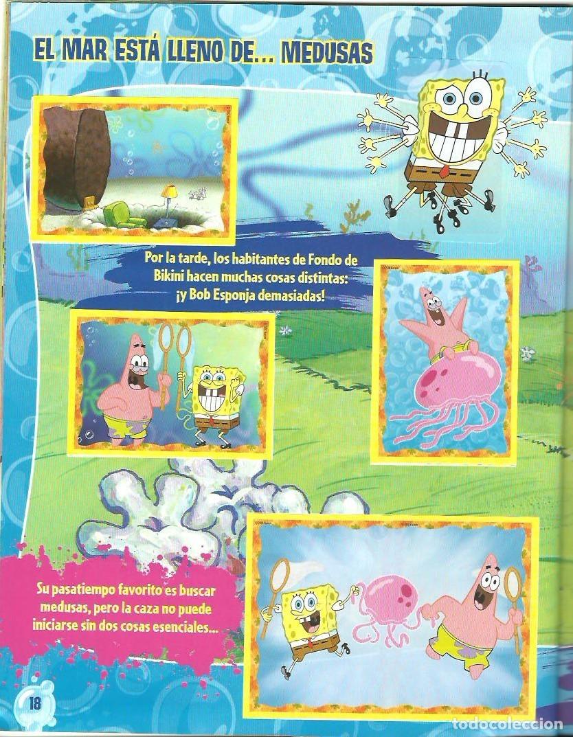 Coleccionismo &aacute;lbum: BOB ESPONJA NO STOP - PANINI - COMPLETO - Foto 9