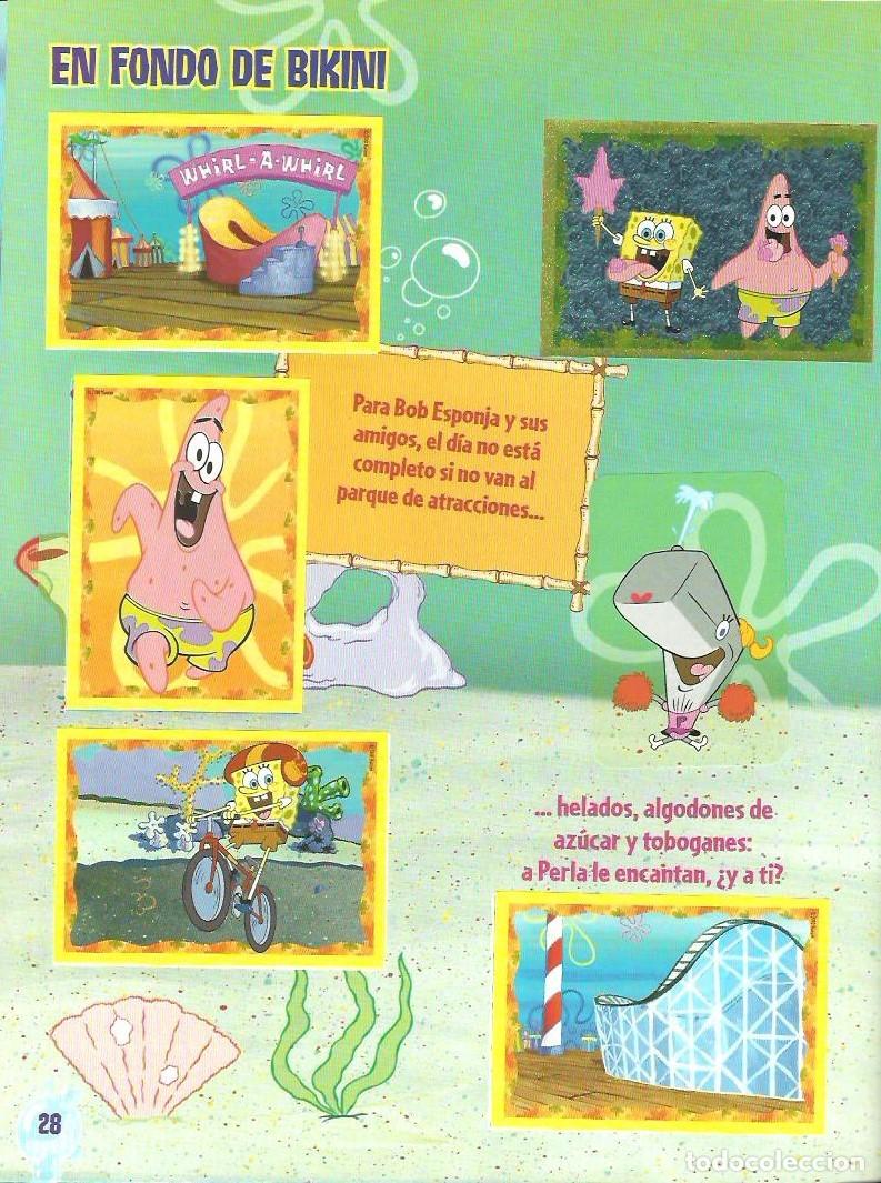 Coleccionismo &aacute;lbum: BOB ESPONJA NO STOP - PANINI - COMPLETO - Foto 12
