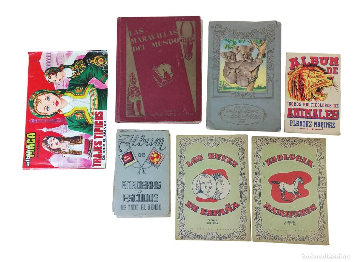 Coleccionismo &aacute;lbum: GRAN LOTE DE &Aacute;LBUMES DE CROMOS VARIADOS. COMPLETOS E INCOMPLETOS. ESPA&Ntilde;A. C. 1950-1970