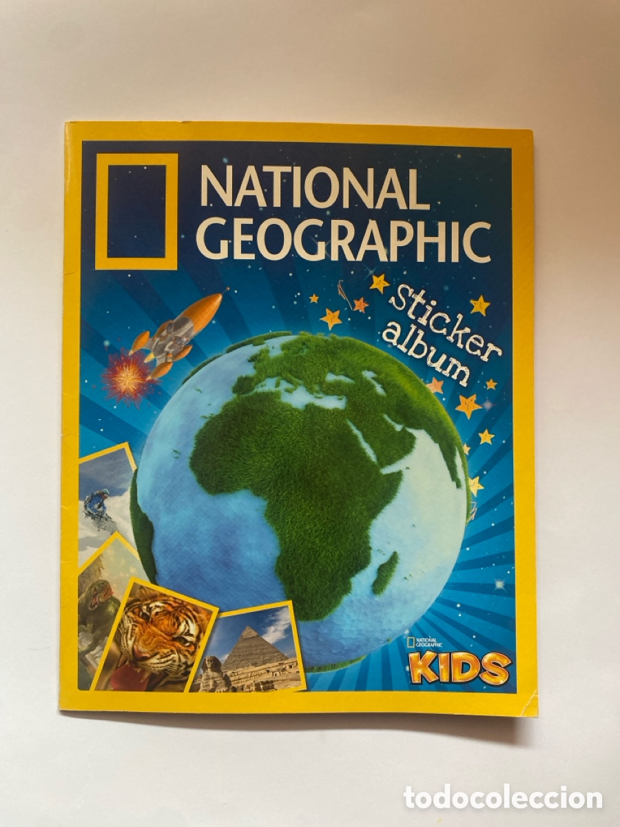 Colecionismo Caderneta: &Aacute;lbum de cromos National Geographic Kids COMPLETO