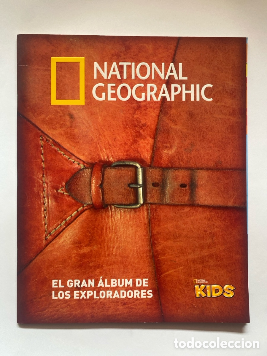 Coleccionismo &aacute;lbum: &Aacute;lbum de cromos National Geographic Kids, El Gran &Aacute;lbum de los Exploradores COMPLETO SIN PEGAR